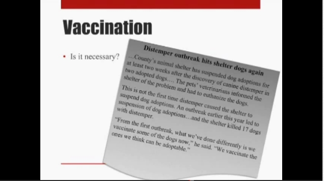 Vaccination